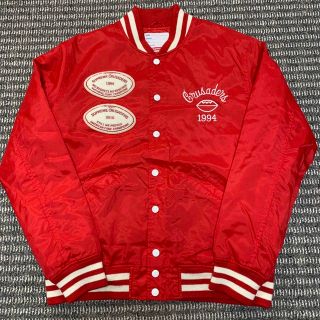 シュプリーム(Supreme)の【希少】シュプリーム Crusaders Nylon Varsity(スタジャン)