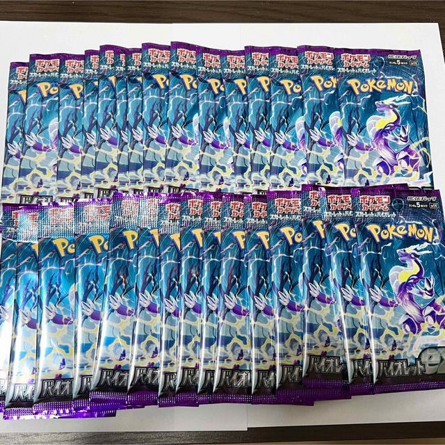 【新品】ポケモンカード バイオレット 30パック セット 送料無料 スカーレット