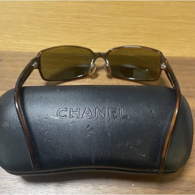 CHANEL シャネル ロゴ ラインストーン 5091 サングラス