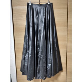ポロラルフローレン(POLO RALPH LAUREN)のPOLO RALPH LAUREN SPORT　ポロ　黒ロング　ドレススカート(ロングスカート)