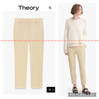 セオリー(theory)の✤2022SS Theory セオリーTraceable Wool パンツ✤(クロップドパンツ)