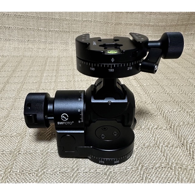 ほぼ新品 SWFOTO GH-PROⅡ ギヤー雲台 3way 雲台 2