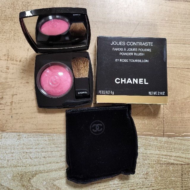 CHANEL 67 ROSE TOURBILLONチーク