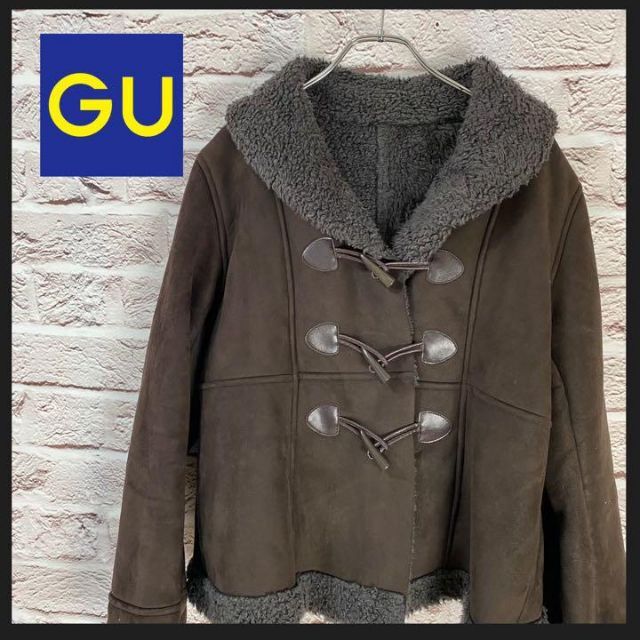 GU(ジーユー)のGU アウター　コート　ムートンコート レディース　[ XL size ] レディースのジャケット/アウター(その他)の商品写真