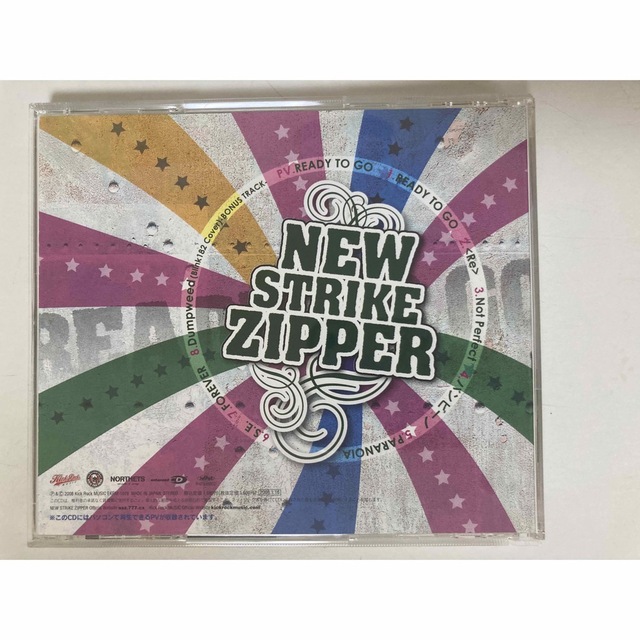NEW STRIKE ZIPPER READY TO GO CD&DVD エンタメ/ホビーのCD(ポップス/ロック(邦楽))の商品写真