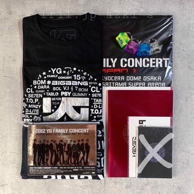 BIGBANG(ビッグバン)の2012 YG Family Concert DVD＋グッズ エンタメ/ホビーのDVD/ブルーレイ(ミュージック)の商品写真