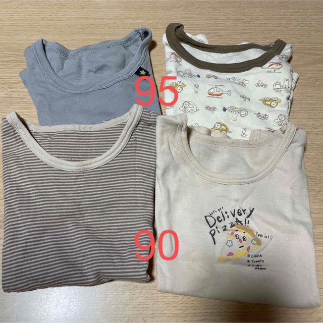 tete a tete(テータテート)の半袖インナー シャツ 90 95 キッズ/ベビー/マタニティのキッズ服男の子用(90cm~)(下着)の商品写真