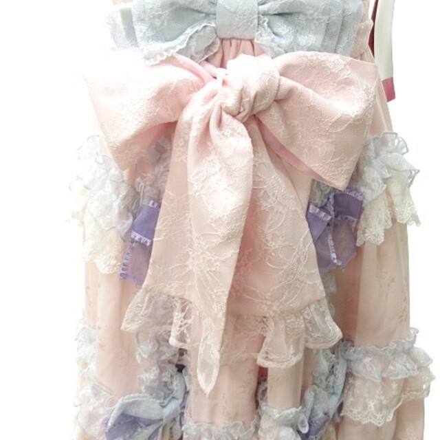 Angelic Pretty(アンジェリックプリティー)のアンジェリックプリティー ジェラートパーティフリル ジャンパースカート タグ付き レディースのワンピース(その他)の商品写真