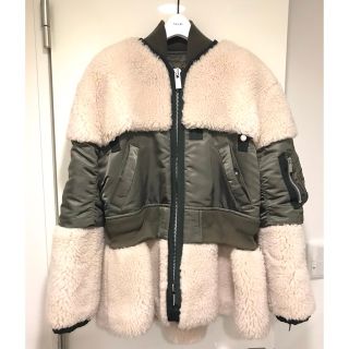 サカイ(sacai)のsacai ボアブルゾン(ブルゾン)