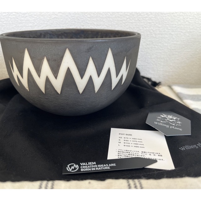 インビジブルインク最終価格 VALIEM bowl ASURA Mサイズ - 盆栽 インビジブルインク最終価格 VALIEM bowl ASURA Mサイズ - 盆栽