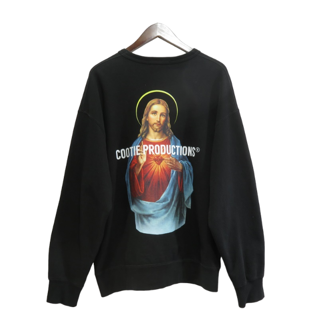 COOTIE 21aw Print Crewneck Jesus