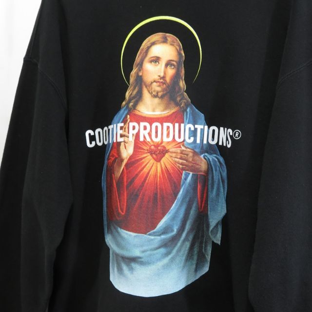 COOTIE 21aw Print Crewneck Jesus