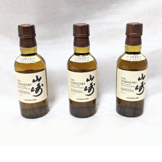 サントリーウイスキー山崎　シングルモルト　１８０ml　新品未開封品(ウイスキー)