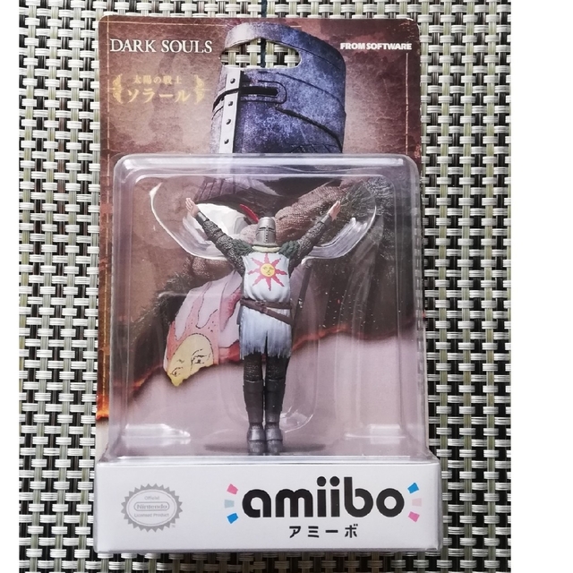 Nintendo Switch(ニンテンドースイッチ)の【amiibo】 DarkSouls 太陽の戦士ソラール【新品未開封】 エンタメ/ホビーのフィギュア(ゲームキャラクター)の商品写真