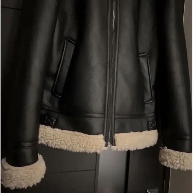 ZARA - 【即発送】ZARA ムートンジャケット ダブルフェイスジャケット