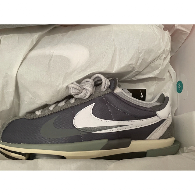 NIKE(ナイキ)のNIKE sacai ズーム　コルテッツ　Iron Grey メンズの靴/シューズ(スニーカー)の商品写真