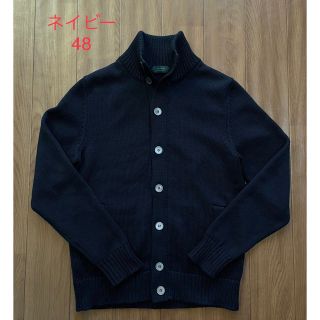 ザノーネ(ZANONE)のZANONE chioto ザノーネ キョート size48ネイビー超美品(カーディガン)