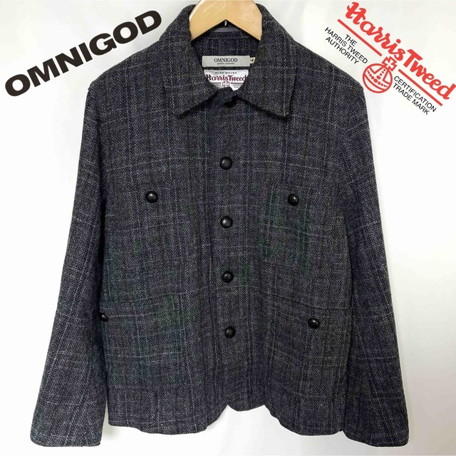Harris Tweed × OMNIGOD 別注 カバーオール XL - テーラードジャケット