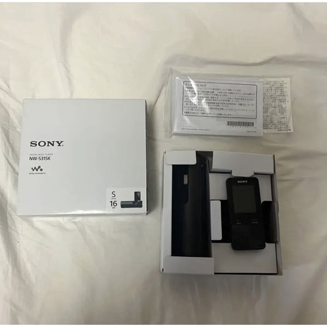 SONY ウォークマン Sシリーズ NW-S315K 16GB 感謝の声続々！ 3800円