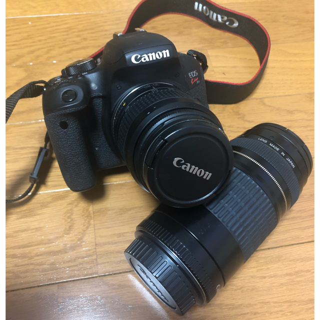 canon kiss x 9i 標準&望遠ダブルレンズセット