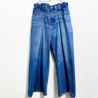 マルタンマルジェラ(Maison Martin Margiela)のMM6 maison margiela tuck wide denim(デニム/ジーンズ)