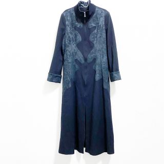 ヴィンテージ(VINTAGE)のvintage design high neck zip long coat(ステンカラーコート)