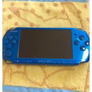 プレイステーションポータブル(PlayStation Portable)のpsp 本体 セット ゲームソフト付き 値下げなし(携帯用ゲーム機本体)