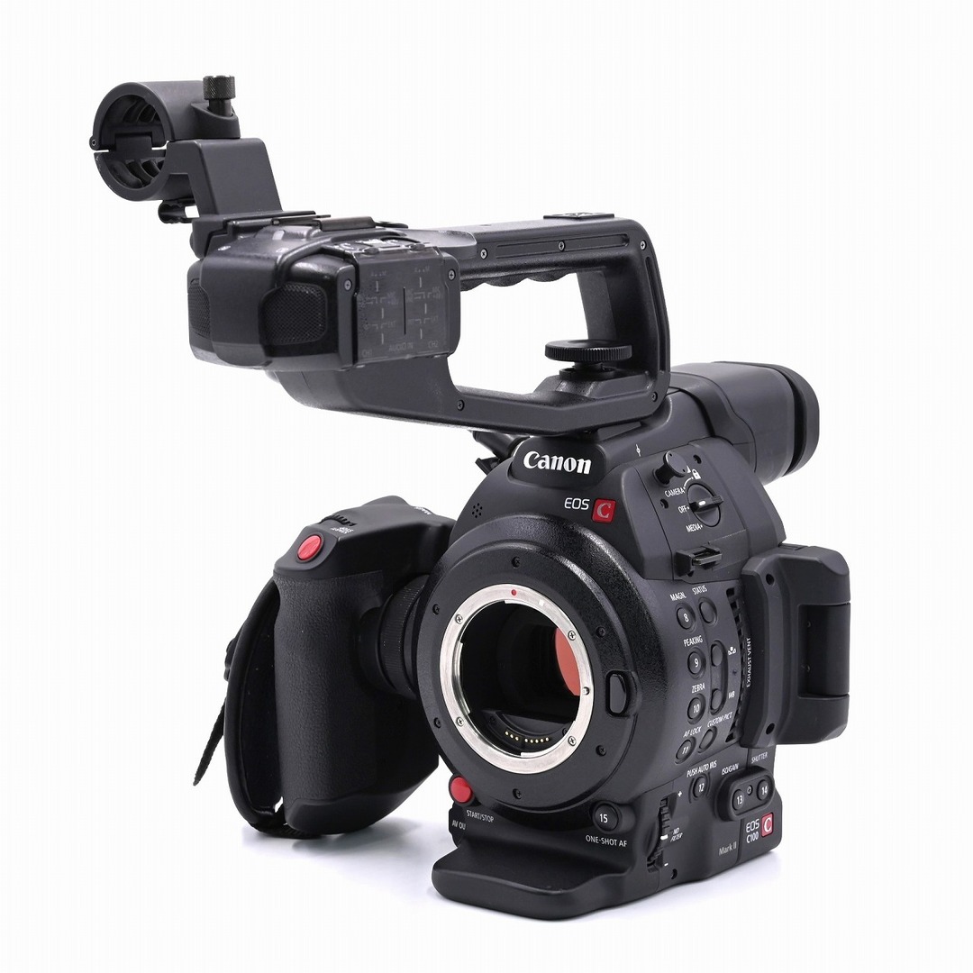 Canon(キヤノン)のCANON EOS C100 Mark II ボディ スマホ/家電/カメラのカメラ(ビデオカメラ)の商品写真