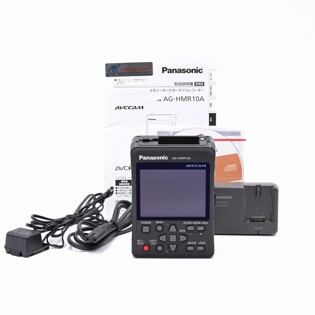 Panasonic - PANASONIC メモリーカードポータブルレコーダー AG-HMR10A