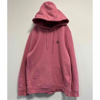 未使用STUSSY / ステューシー　パーカー　サイズM 薄ピンク