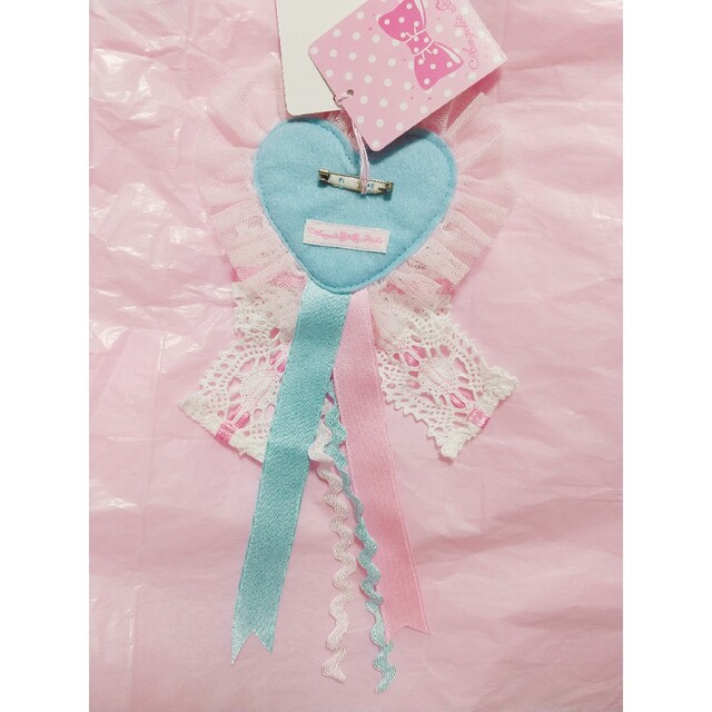 Angelic Pretty MELODY TOYSハートワッペンブローチ