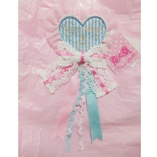 アンジェリックプリティー(Angelic Pretty)のMELODY TOYSハートワッペンブローチ(ブローチ/コサージュ)