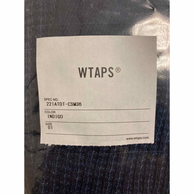 新品 Wtaps AII Sweater Waffle LS Indigo S