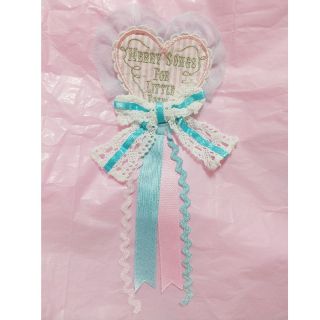 アンジェリックプリティー(Angelic Pretty)のアンジェリックプリティ MELODY TOYSハートワッペンブローチ(その他)