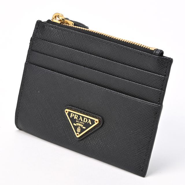 2個以上購入で送料無料 プラダ PRADA カードケース コインケース 黒