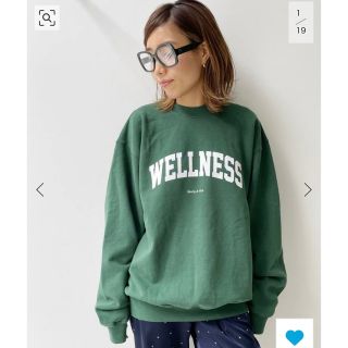 アパルトモンドゥーズィエムクラス(L'Appartement DEUXIEME CLASSE)の【SPORTY&RICH/スポーティアンドリッチ】LOGO SWEAT(トレーナー/スウェット)