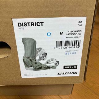 SALOMON - 22-23 DISTRICT HPS Mサイズ サロモン ビンディングの通販