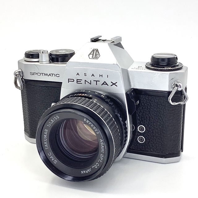 PENTAX(ペンタックス)のペンタックス SP Ⅱ SPOTMATIC／SMC TAKUMAR 55mm スマホ/家電/カメラのカメラ(フィルムカメラ)の商品写真