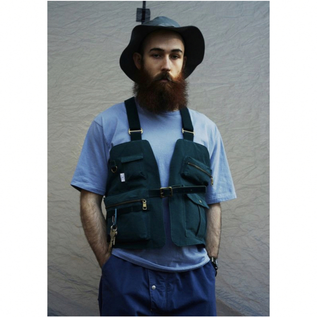 AS2OV SHRINK NYLON CAMP VEST アッソブ ベスト