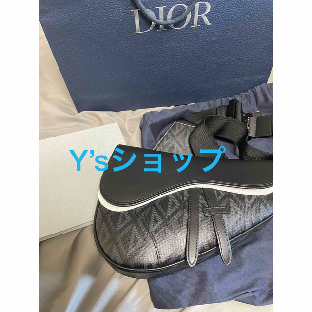 ディオールDior CD Diamond キャンバス サドル SADDLEバッグ