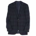 美品 ベルベスト Belvest ジャケット テーラードジャケット シングル BARNEYS NEW YORK別注 チェック アウター メンズ  44(S相当) ブラック