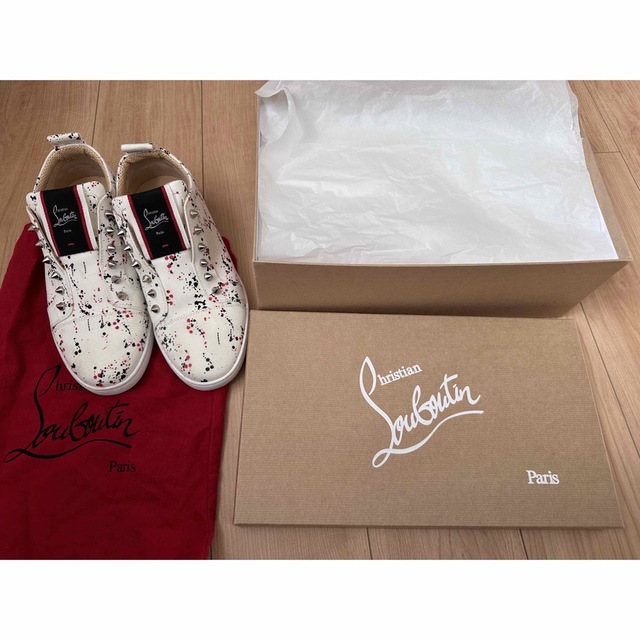 最新デザインの Louboutin Christian - スニーカー 41サイズ ルブタン
