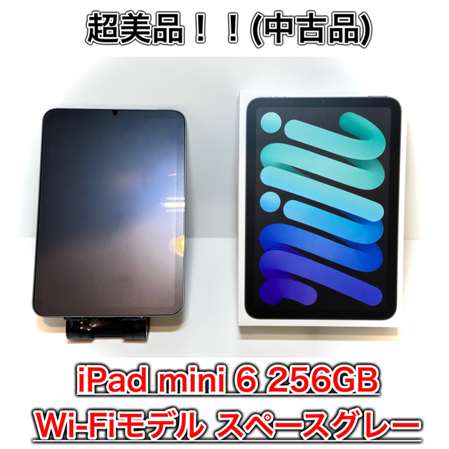 500円引きクーポン】 【超美品】iPad mini 6 256GB Wi-Fiモデル