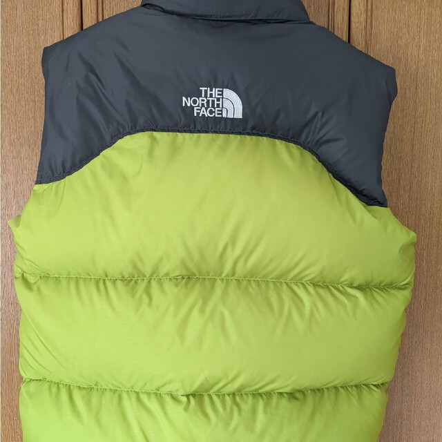 THE NORTH FACE - ザ ノースフェイス ダウンベスト ヌプシ 700 M 黄緑 ...