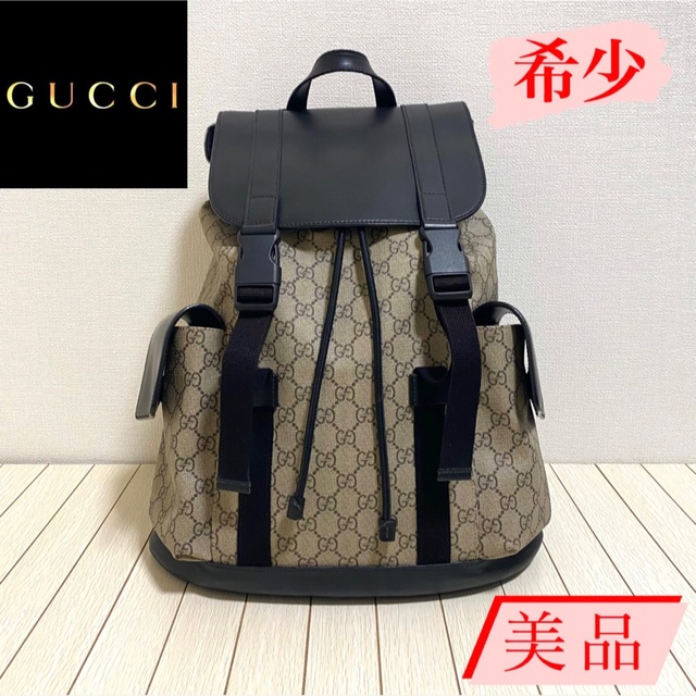 特別オファー Gucci - 希少!!【美品】グッチ GGスプリーム バック