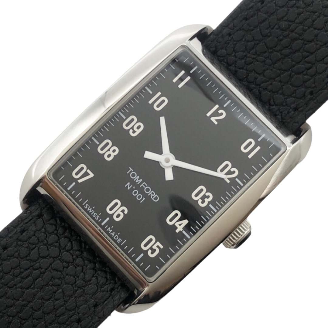TOM FORD(トムフォード)のトムフォード TOM FORD N.001 TFT001001 ブラック ステンレススチール クオーツ メンズ 腕時計 メンズの時計(その他)の商品写真