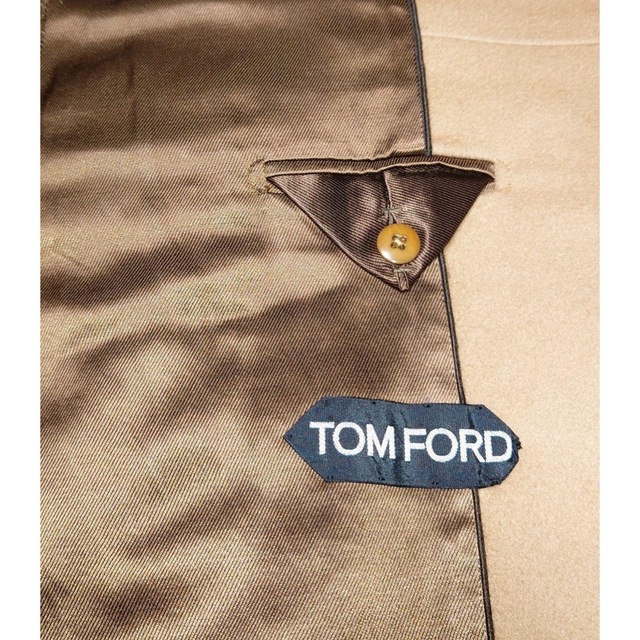 TOM FORD(トムフォード)のトムフォード　ナポレオンコート　激レア！美品！！早い者勝ち！最終値下げ メンズのジャケット/アウター(チェスターコート)の商品写真