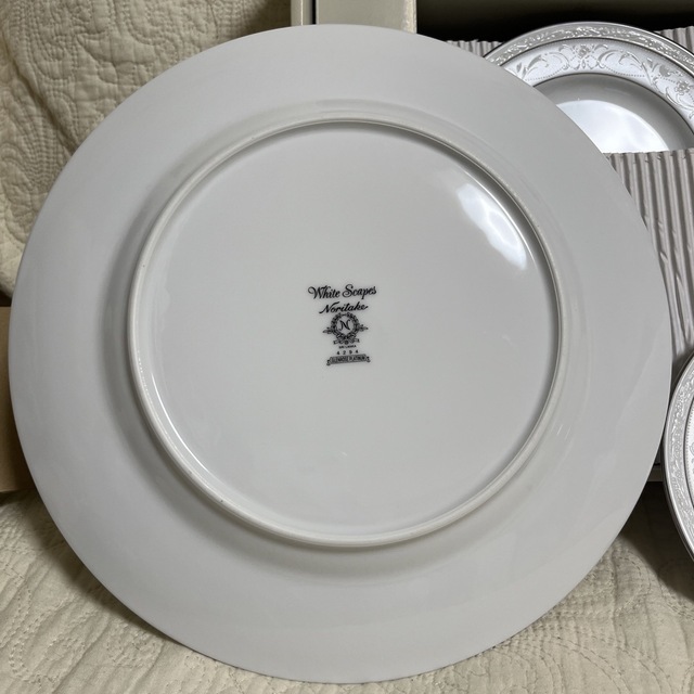 ノリタケ　グレンローズ･プラチナ　Noritake ティーコーヒー５客セット