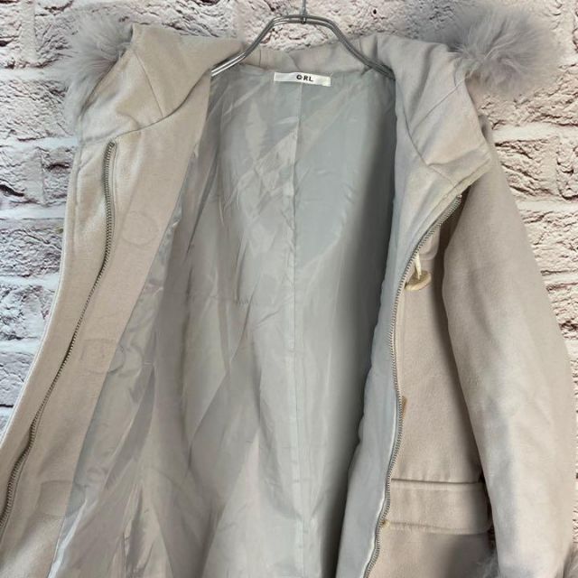 GRL(グレイル)のGRL アウター　コート　ロングコート　レディース　[ L size ] レディースのジャケット/アウター(ダッフルコート)の商品写真