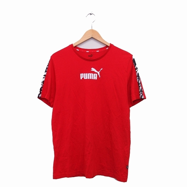 プーマ PUMA 国内正規品 カットソー Tシャツ 半袖 コットン ロゴ XL